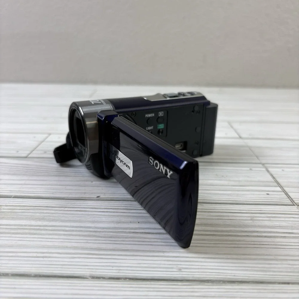 Sony Handycam Digital Video Camcorder DCR-SX45 W/ Charger, Memory Card Tested